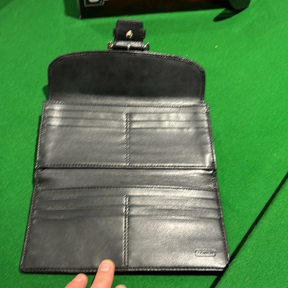 Coach Black Leather Wallet - Picture 3 of 4